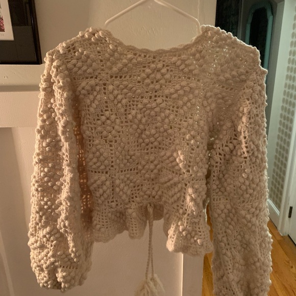 SOLD ❤️ NWOT Doen Heirloom Maddalena pullover sweater - XS-S - Picture 11 of 13